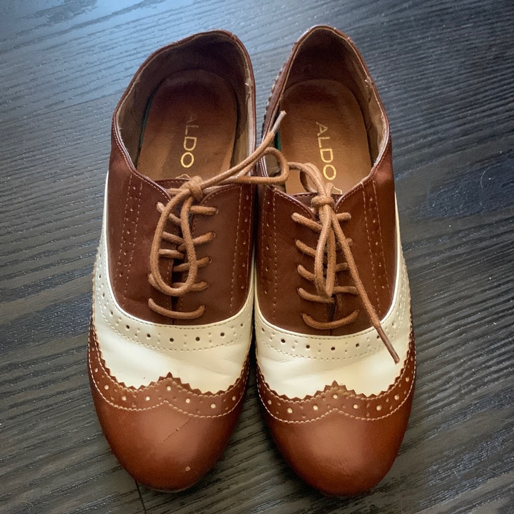 Aldo leather shoes
